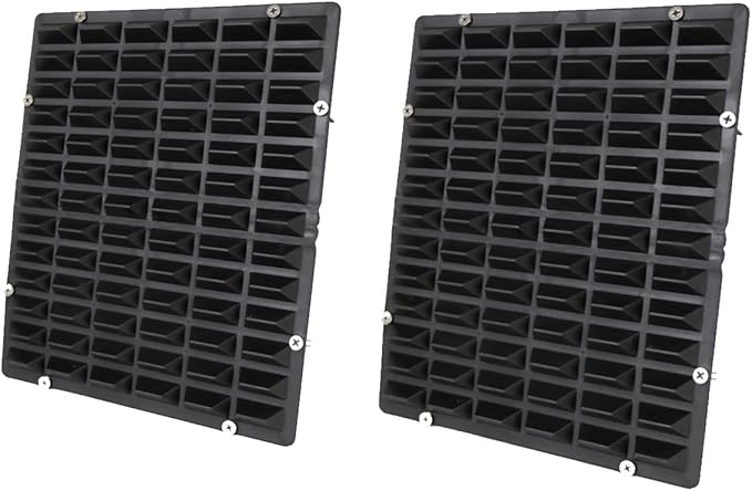 Equine Scratcher Panels,Horse Scratching Post Pads for Pig Goat Set of 2