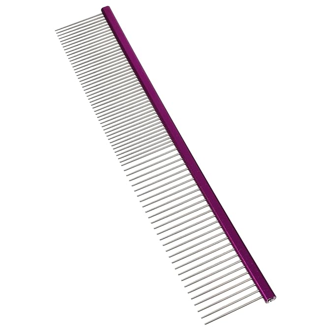 Happyyami Ergonomic Pet Grooming Comb Sturdy and Practical for Long Use Wear-resistant and Portable Hair Brush for Dogs Cats