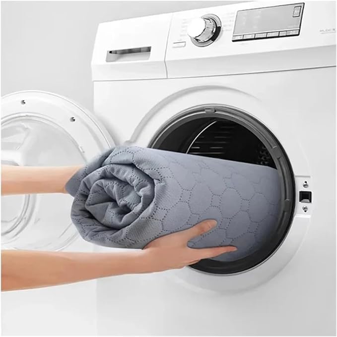 Cat Dog Urine Pads Washable Reusable Anti Slip Pet Pee Pad Puppy Training Pad Pet Bed Urine Mat Compatible with Car Seat Cover Pet Supplies(Black,M 60x45cm)