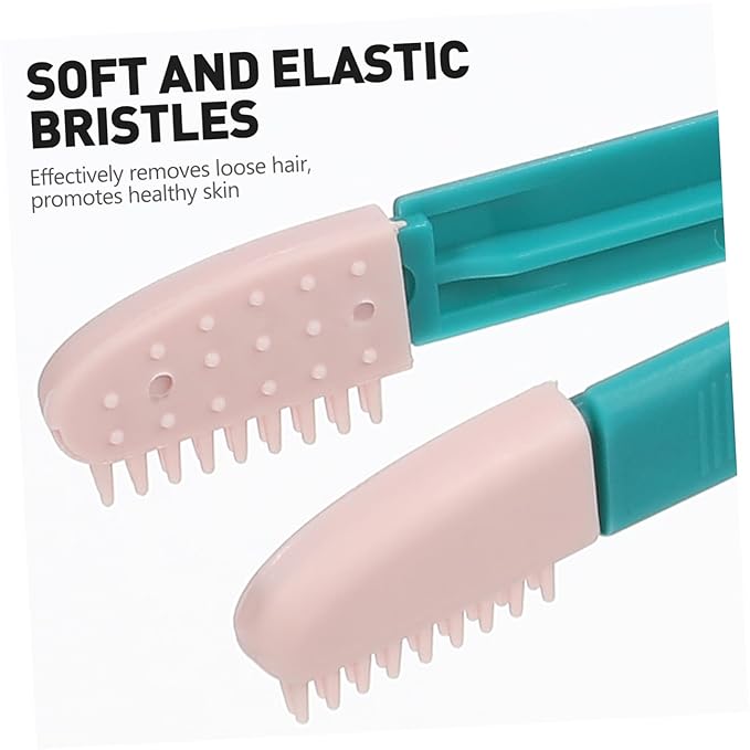 Yardwe 10pcs Cat Hair Brush for Indoor Cats Cleaning Fur De-shedding Brush Pet Grooming Tool