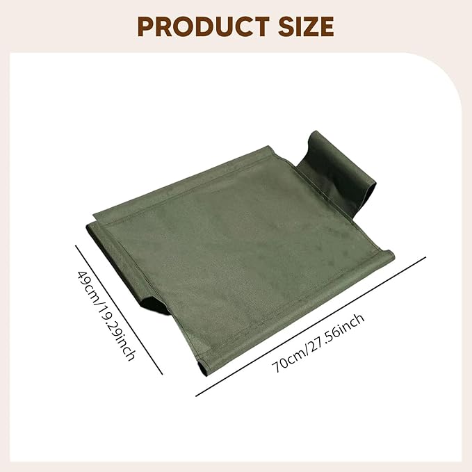 Bed Cover Pet Supplies High Resistant for Home Removable Portable Replace Part Easy to Install, Green L