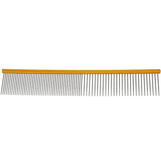Pet Grooming Comb Multi-function Lightweight Aluminum Dematting Comb Gold Color for Dogs and Cats Daily Use