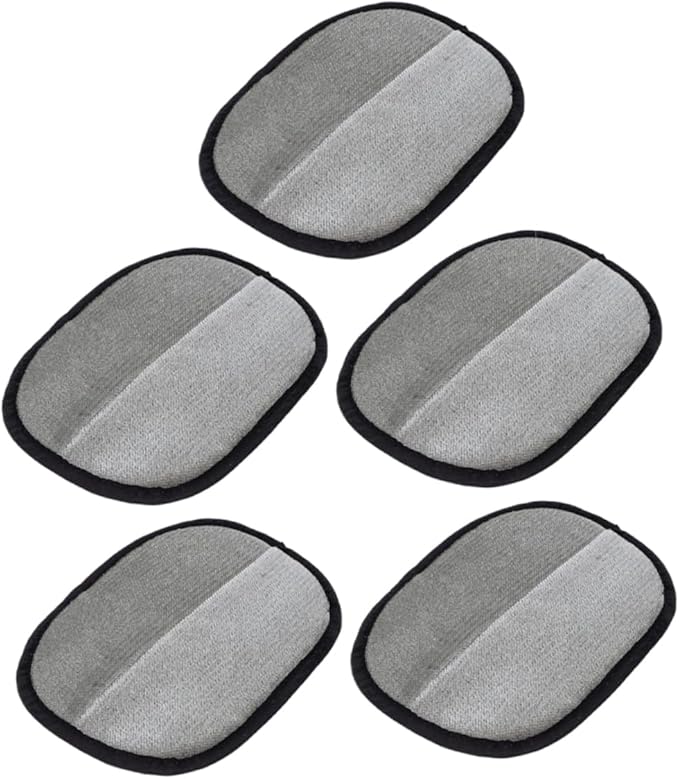 Yardwe 5pcs Pet Hair Removal Gloves Reusable Grooming Mitts for Cats Dogs Gentle Electrostatic Brush for Hair Removal from Furniture Carpets Couches Safe Material Comfortable Fit