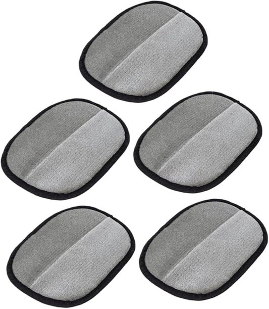 Yardwe 5pcs Pet Hair Removal Gloves Reusable Grooming Mitts for Cats Dogs Gentle Electrostatic Brush for Hair Removal from Furniture Carpets Couches Safe Material Comfortable Fit