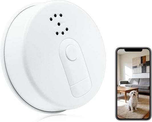 1080P Wireless Pet Camera, Hidden Camera Spy WiFi Indoor Security Cameras Nanny Mini Video Camera with Motion Detection, Night Vision Home Office Security, Pet Surveillance, Video Only