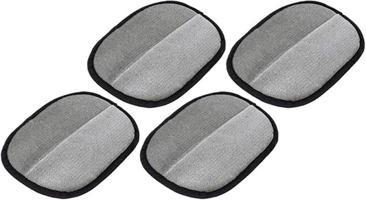 4pcs Double-Sided Pet Grooming Gloves Hair Removal Mitt for Dogs and Cats Shedding Brush Hair Remover Gloves for Furniture and Clothes