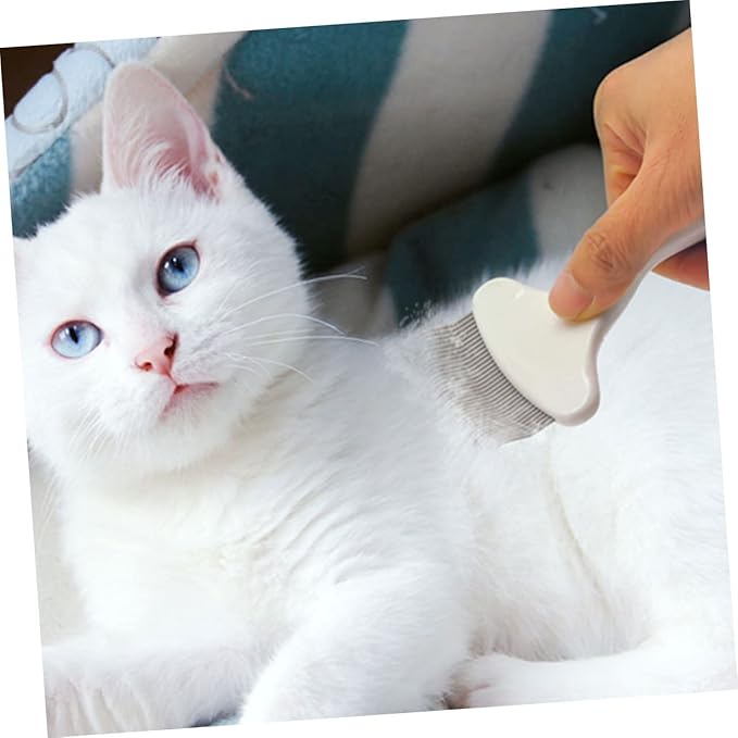 UPKOCH Durable Cat Grooming Comb Elastic Pin Design for Hair Removal Grooming Tool Comfortable Massaging Effect for Cats and Pet Care