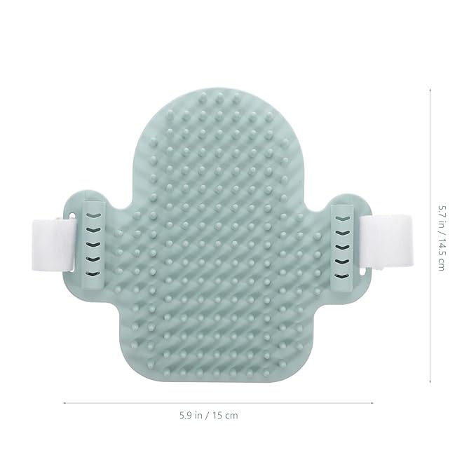 UPKOCH Cat Corner Massaging Comb Rubber Cat Grooming Tool for Self-massage Hair Removal Wall-mounted Portable