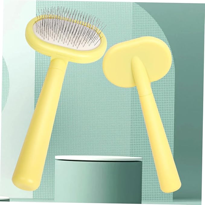 BESPORTBLE Handle Cat Grooming Comb Loose Hair Remover and Pet Massage Tool for Cats and Dogs for Detangling and Relaxing Pets