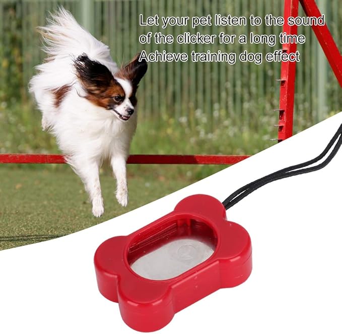 Pet Training Clicker, Adjustable Three Gears, Compact Lightweight, 5PCS for Dogs - Durable ABS Material, Convenient Carrying, Effective Dog Training Supplies