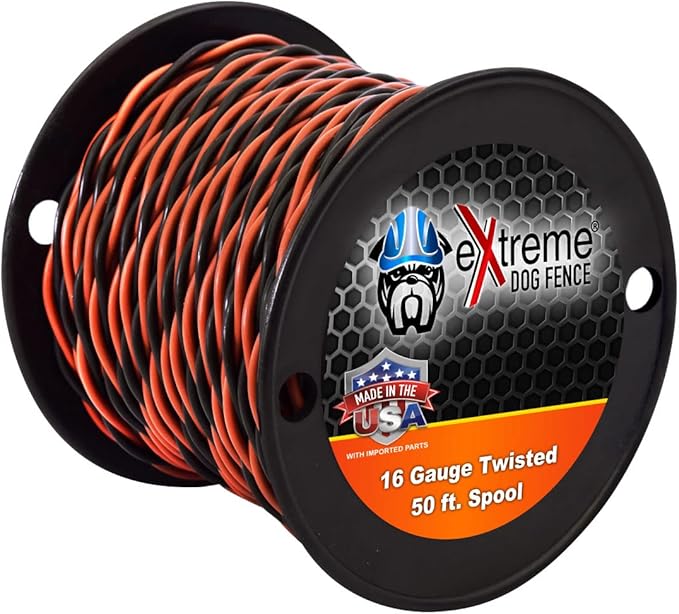 Extreme Dog Fence Pro-Max Grade Electric Dog Fence - 1 Dog Kit - 2000 Feet of Heavy Duty -Plus Maximum Duty Wire for Ultimate Performance and Reliability…