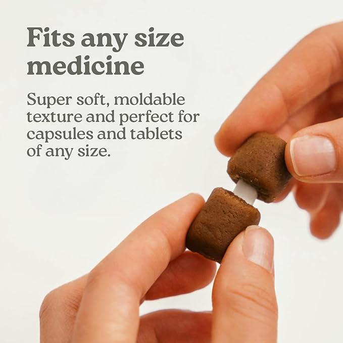 Earthly Pill Buddy Naturals - Beef Recipe Pill Hiding Treats for Dogs - Make A Perfect Pill Concealing Pocket Or Pouch for Any Size Medication - 30 Servings
