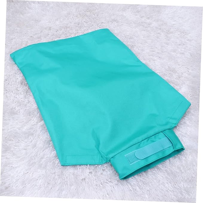 BESPORTBLE Multi-Functional Cat Grooming Bag Fixed Pouch for Bathing Nail Trimming and Medicine Administration Breathable Durable Design for Pet Cats Deep Green