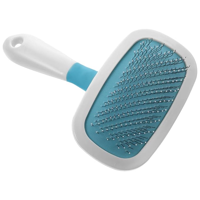 Happyyami 1Pc Pet Massage Comb Rotating Hair Detangling Tool for Cats Dogs Durable Grooming Brush for Comfortable Pet Care Easily Removes Hair Massages for Relaxation Random Color