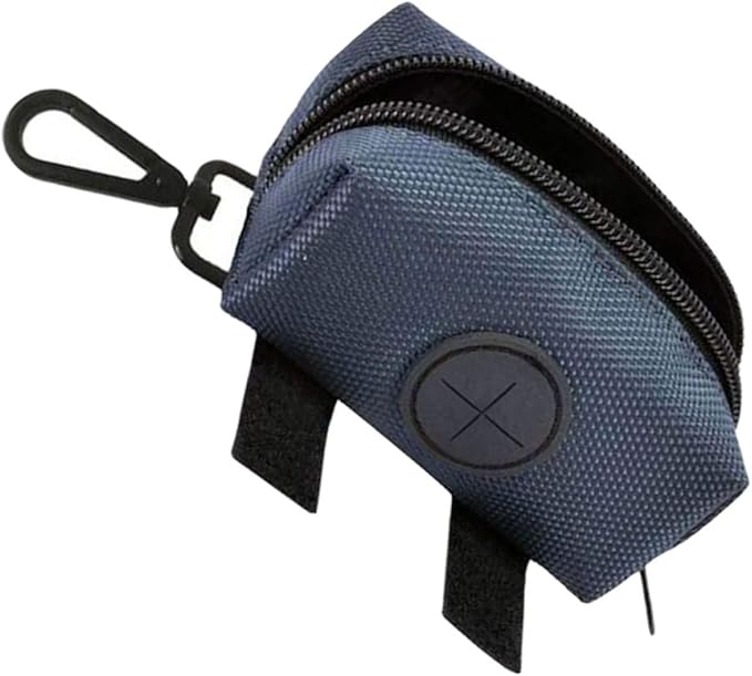 Pet Waste Bag Storage Pouch Portable Dog Poop Bag Holder Leak-resistant Outdoor Garbage Pouch for Dog Walks and Pet Supplies Random Color