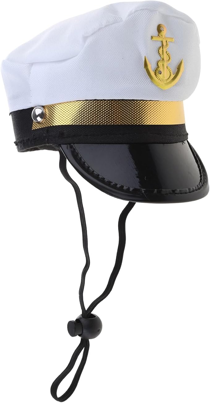 Christmas Pet Hat Cute Captain Pirate Hat for Dog Dress Up Supplies Lovely Halloween Carnival Clothes Accessory Funny Hats for Halloween Cosplay