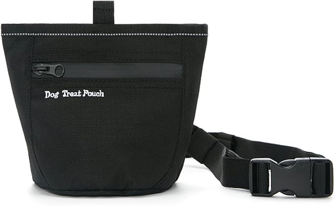 Portable Pet Training Waist Bag Treats Bag for Outdoor Walking Running Use with Zippered Pocket and Adjustable Belt Dog Gear Pet Supply Dog Gear