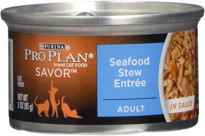 Purina Pro Plan Canned Adult Seafood Stew, 3 Oz.