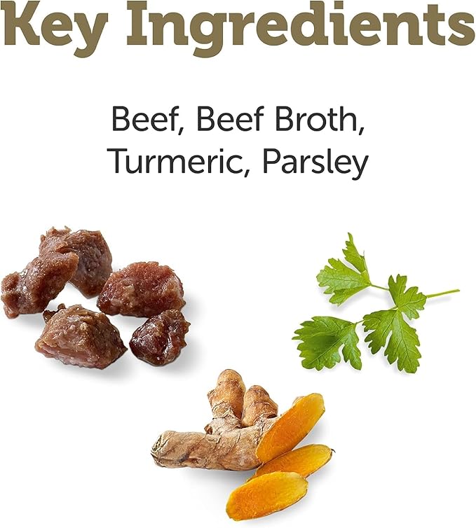 Aurora Pet Variety Pack (6) Applaw Taste Toppers Bone Broth Wet Dog Food Topper [3 Beef, 3 Chicken] with Turmeric & Parsley (7.1 oz Each) with AuroraPet Wipes