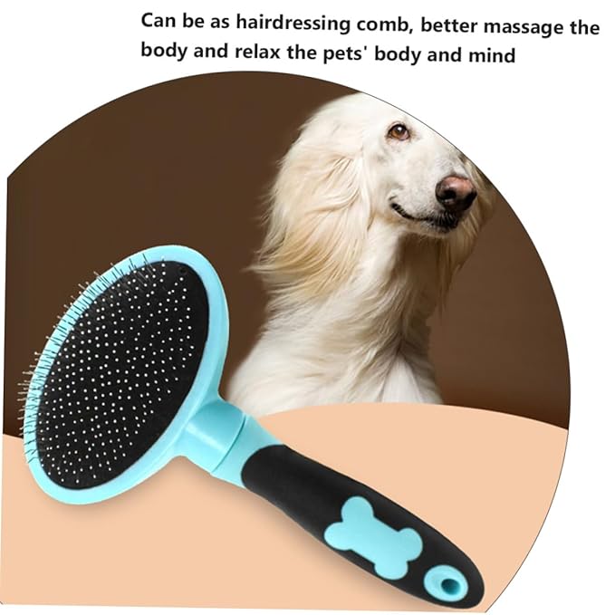 ERINGOGO 1pc Cat Self Dematting Comb for Cats Grooming Supplies Matted Remover Dog Brush for Shedding Cleaning Tool