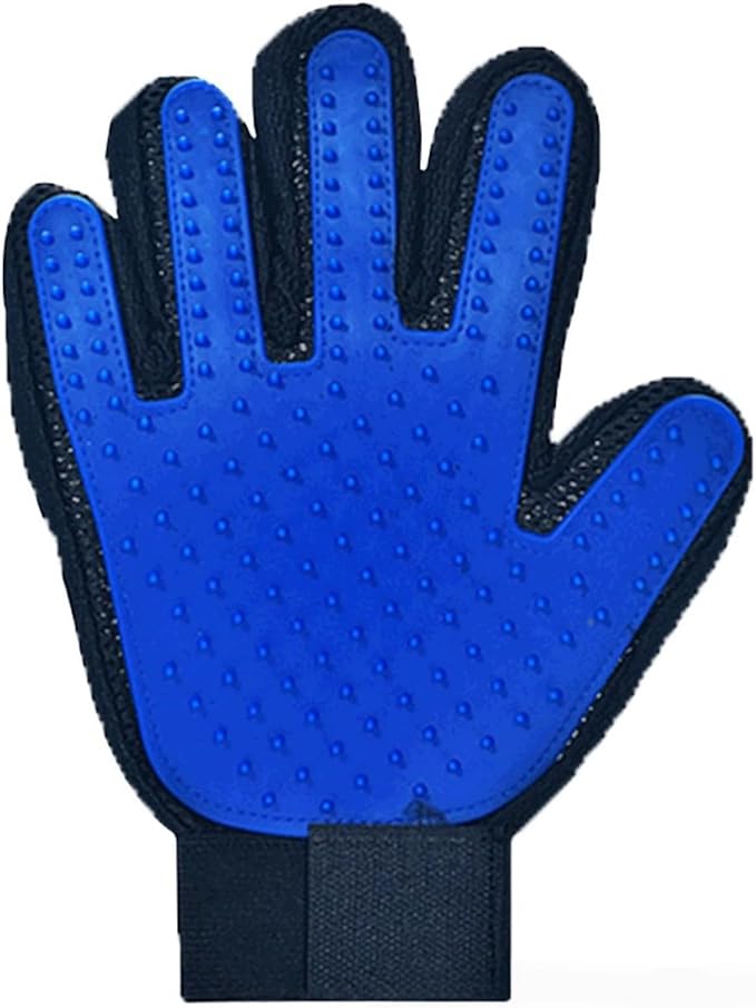 Pet Grooming, Hair Removal, Floating Hair Massage, cat and Dog Grooming Gloves, Adjustable Beauty Gloves, Double-Sided Care