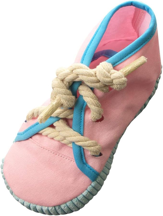Dog Plush Squeak Stuffed Puppy Chew Toy Pet Supplies Shoe-Shape Toy