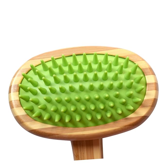 Multi-function Pet Comb Brush Dog Cat Grooming Tool Massage Cleaning Brush Ergonomic Handle for Home Travel
