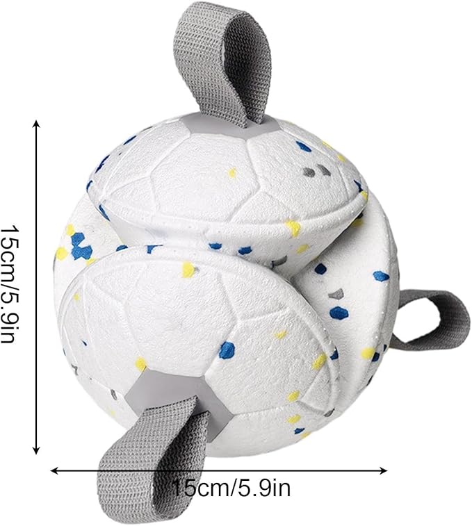 Dog Balls | with Rope Chew Pet Supplies - Small Dog Balls Funny Pet Toys | for Small Large Breed Aggressive Chewers Indoor Outdoor Enrichment Stimulation Boredom