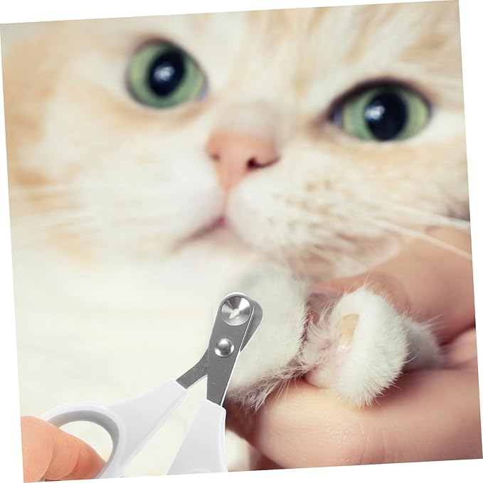 Cat Nail Clipper Cat Grooming Tool Precision Trimmer Kitten Nail Cutter Easy Clean