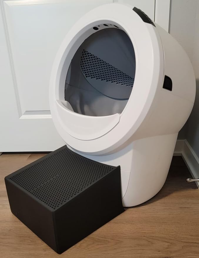 Litter Platform for Litter-Robot 4, 5, 5, Pro, EVO | Your Ultimate Tracking Solution! (Black)