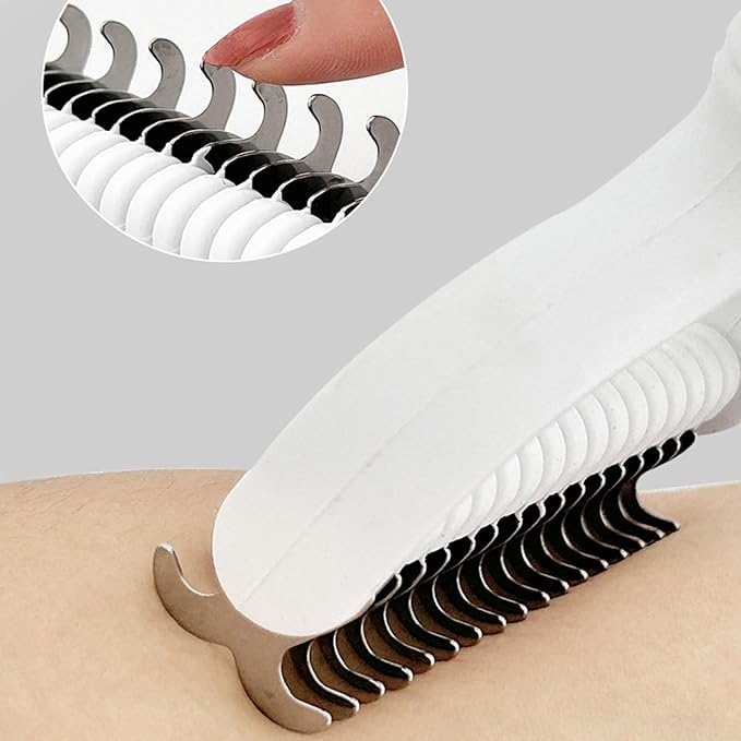 Double Side Pet Comb For Home Salon Use Effective Hair Removal Tool For Loose Hair And Undercoat Cats Grooming Tool Ergonomic Handle Brush
