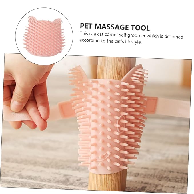 1pc Silicone Cat Grooming Tool Dematting Brush for Matted Fur Cat Massage Comb Pet Brush Comb