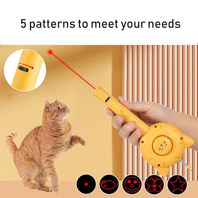 Cat Brushes For Indoor Cats 5-In-1 Function Pet Hair Cleaner Brush For Cats - Ultimate Indoor Cat Grooming Tool,Pet Brush With Release Button,Cat Brush,Cat Hair Brush With Release (yellow)