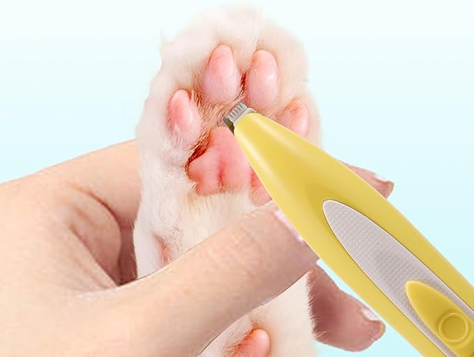 POPETPOP Electric Pet Clipper Quiet Dog and Cat Grooming Tool for Hair Trimming Versatile Hair Removal Trimmer for Pets with Vibrant Color and Low Noise Design