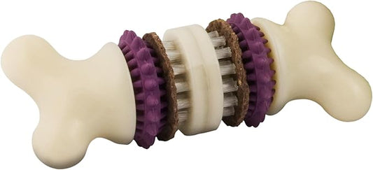 PetSafe® Busy Buddy® Bristle Bone®, Medium, Helps Keep Your Dog's Teeth Clean, Long-Lasting Playtime