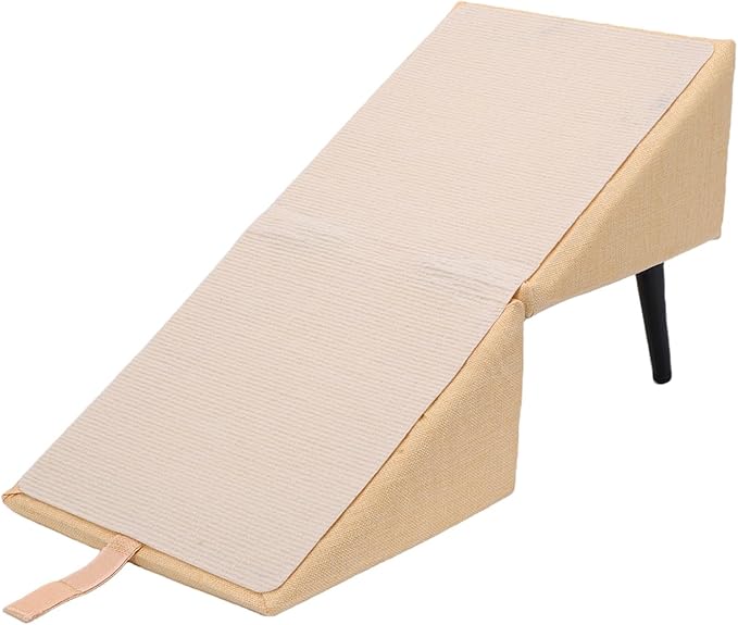 Pssopp Cat Ramp Pet Ramp, Foldable Non Slip Balanced Wide Walking Space Dog Stair for Small Dog Cat Get On Bed Car Training Supplies