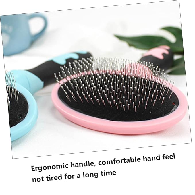 BESPORTBLE 1pc Cat Grooming Tool Self- Pet Massage Comb for Cats Dogs Ergonomic Design Material for Shedding Hairdressing Lightweight Comfortable Grip