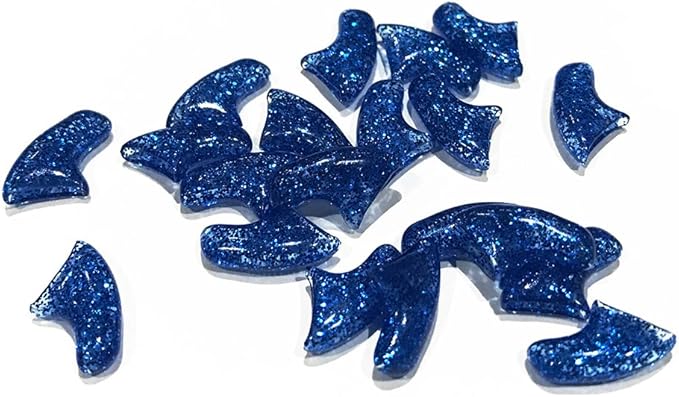 HDP Kitty or Doggy Nails Caps Size:Small Color:Glitter Blue