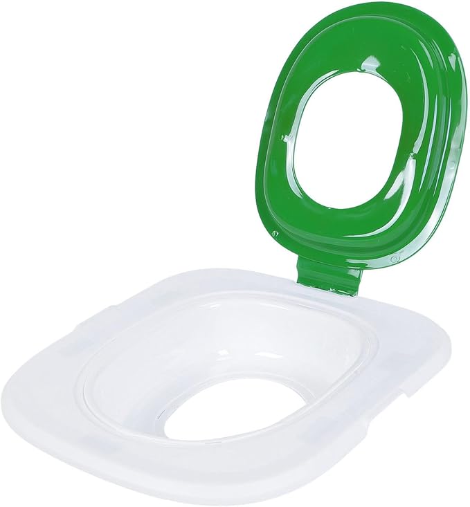 Cat Toilet Training Kit, Detachable Design for Easy Cleaning Reusable Removable Pet Toilet Trainer Seat Universal Reusable Environmentally Friendly Cat Toilets Trainer for Pet (Green)