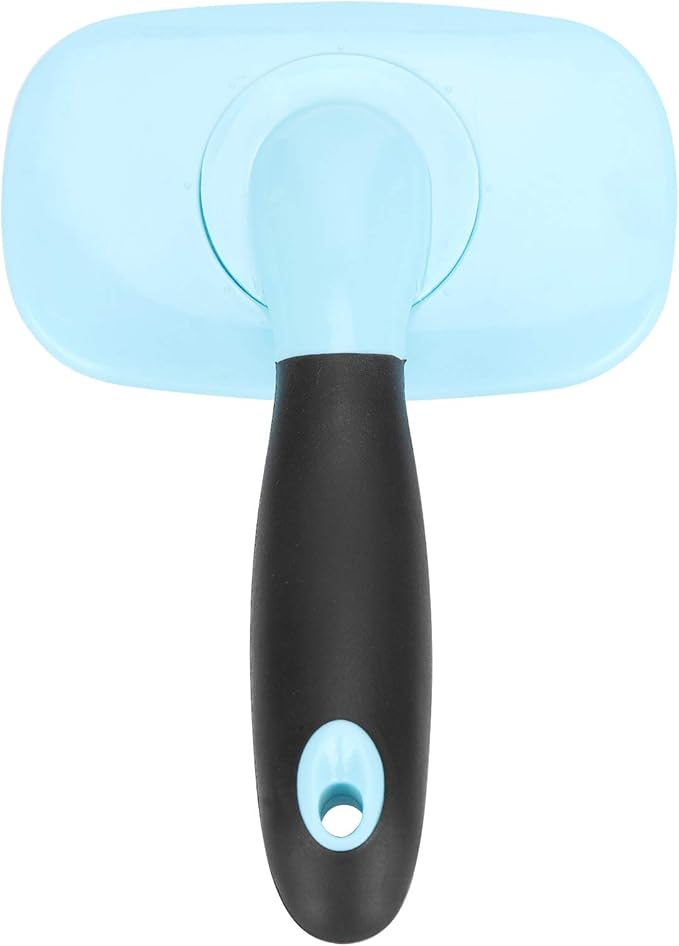Cat Hair Brush, Dog Brush Cat Dog Hair Removal Comb Pet Grooming Tool 360 Degree Rotation Deshedding Brushes For Indoor For Pets with Long or Short (With a little blue)