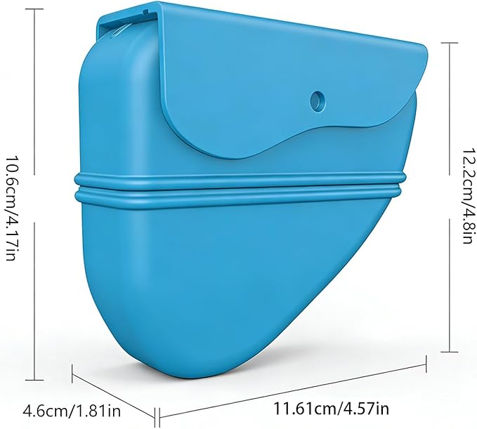 Pet Supplies Silicones Dogs Treat Bag Portable Training Waist Outdoor Feeders Puppies Snacks for Daily Use Portable Silicones Dog Treat Pouches with Waist Clip Feed Storage Pocket During Outdoor Walks