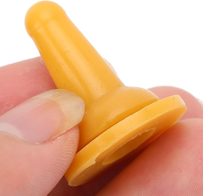 Rengue and Dog Soft Nurse Feeder Accessory High Temperature Suitable for Feeding Bottles or Syringes 15Pcs Pet Silicone Feeding Nipple for Cat Nan Dog Supplies