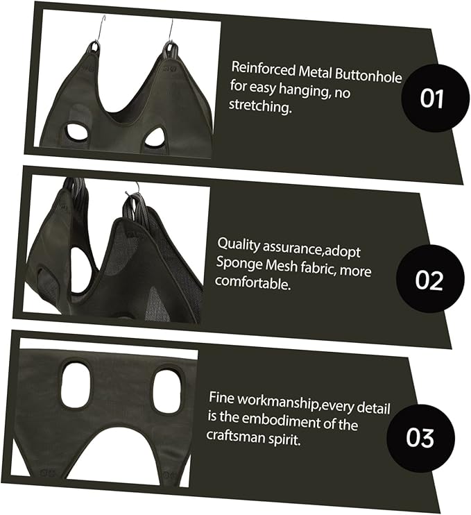 Pet Grooming Hammock for Cats and Dogs Durable Lightweight Helper for Nail Trimming and Grooming Easy to Use and Clean for Small to Medium Pets