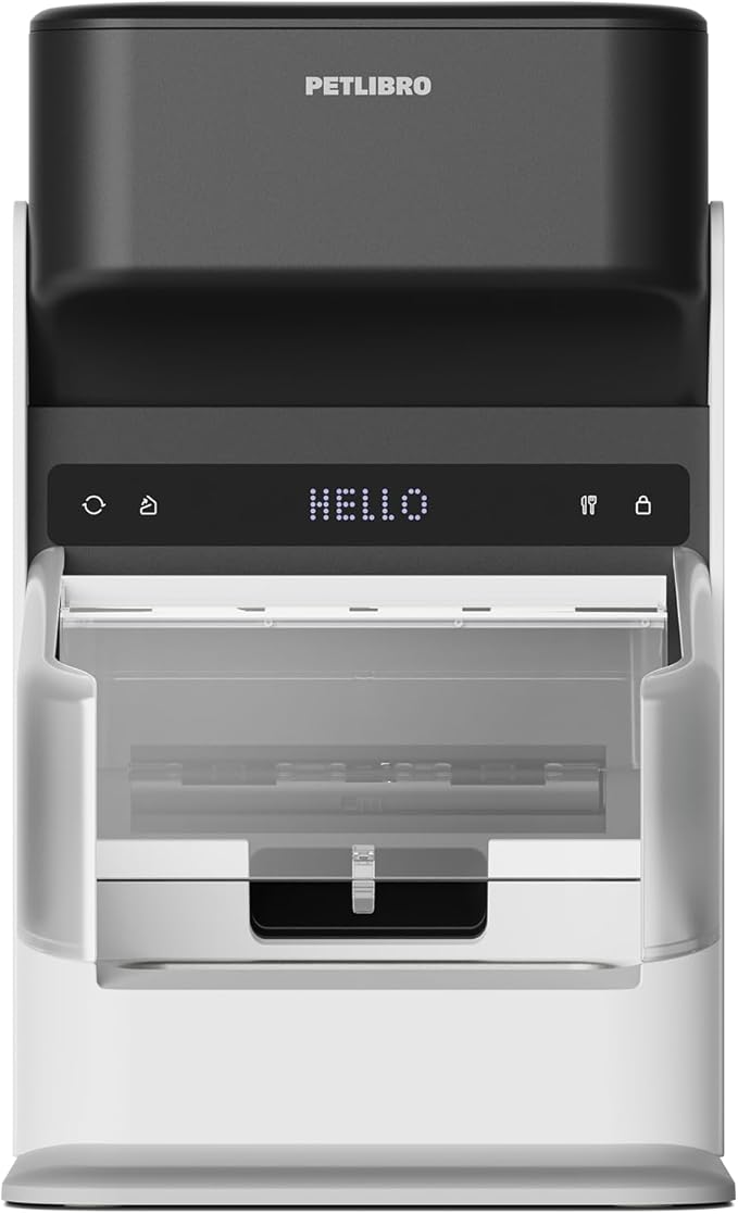 PETLIBRO RFID Automatic Cat Feeder, Collar Sensor-Activated Personalized Meals, Cats Recognition & Diet Tracking for Cats with Special Dietary Needs and Prevents Food Stealing