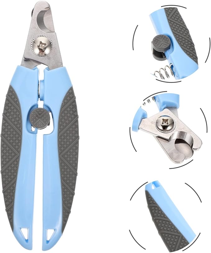 Convenient Cat Clipper Portable Nail Cutter for Cats and Dogs Non- Handle Half-Moon Design for Easy Trimming Pet Accessory for Safe Grooming