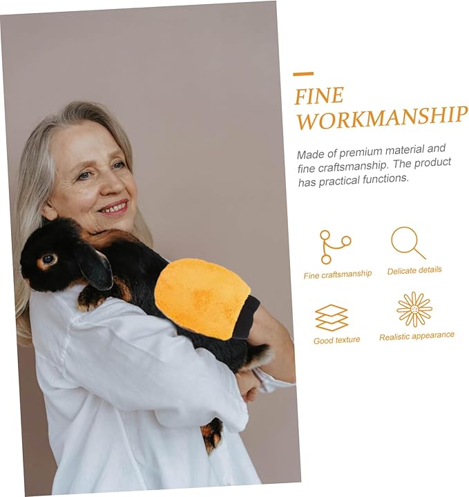 2pcs Pet Bite Resistant Gloves Thicken Protection Gloves for Hamster Bathing Grooming Training Soft Fleece Material for Comfort and