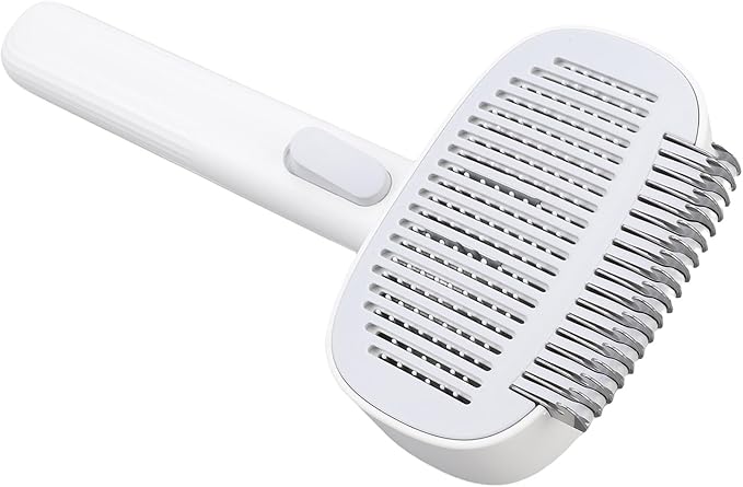Zerodis Pet Brush Brushes Brush Double Layer Design Cat Effectively Untangles Hair Knots and Removes Floating Hair Cat Grooming Tool Pet Stainless Steel Needles Longhair