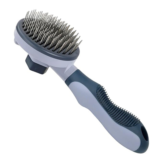 Cat Hair Brush | Stainless Steel Portable Shedding Comb,Cat Dematting Comb,for Dogs Indoor Outdoor Home Bath Shower Apartment Washing Cleaning