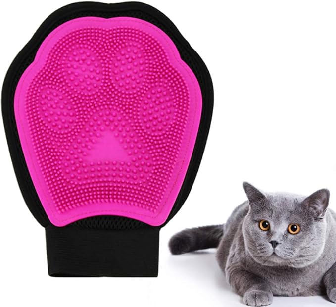 balacoo Dog Brush Glove Gloves for Cleaning cat Dog Washing Glove Glooming Glove for Dogs Grooming Glove Deshedding Cleaning Supplies pet Supplies Hair Removal Brush Cosmetic