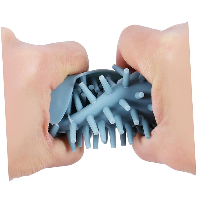 Toyvian Cat Wall Corner Silicone Massage Tool Self Grooming Brush for Cats Easy Install Pet Massage Tool for Corners Table Legs Cabinet Gentle Hair Removal and Grooming
